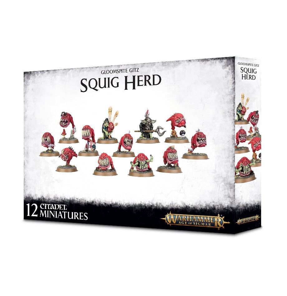 Warhammer: Age of Sigmar - Gloomspite Gitz: Squig Herd