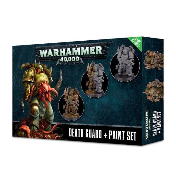 Warhammer: 40K - Death Guard plus Paint Set