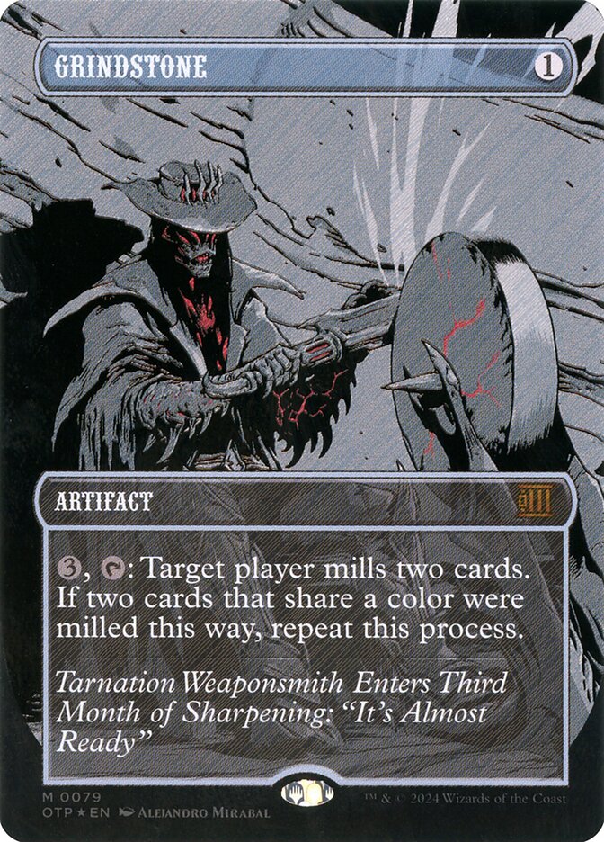 Grindstone (Textured Foil)