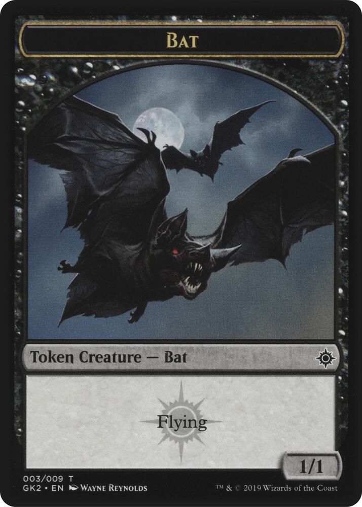 Bat // Spirit (010) Double-Sided Token