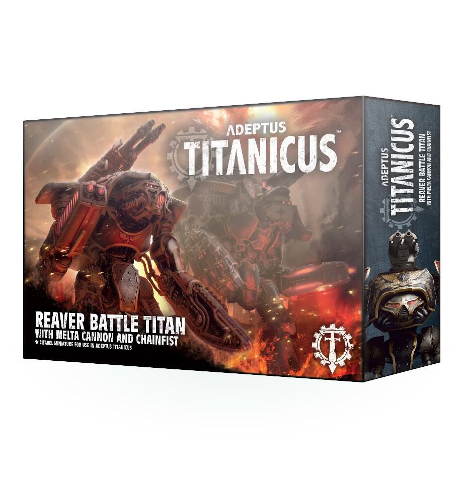Warhammer: 40K - Adeptus Titanicus - Reaver Battle titan w/ Metal Cannon and Chainfist
