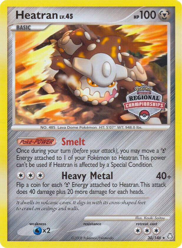 Heatran - 30/146 (Regional Championships)