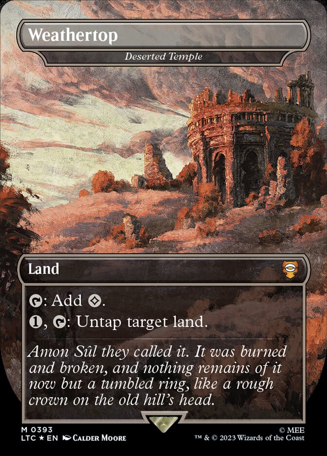 Weathertop - Deserted Temple (Surge Foil)