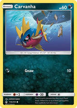 Carvanha - Pokémon