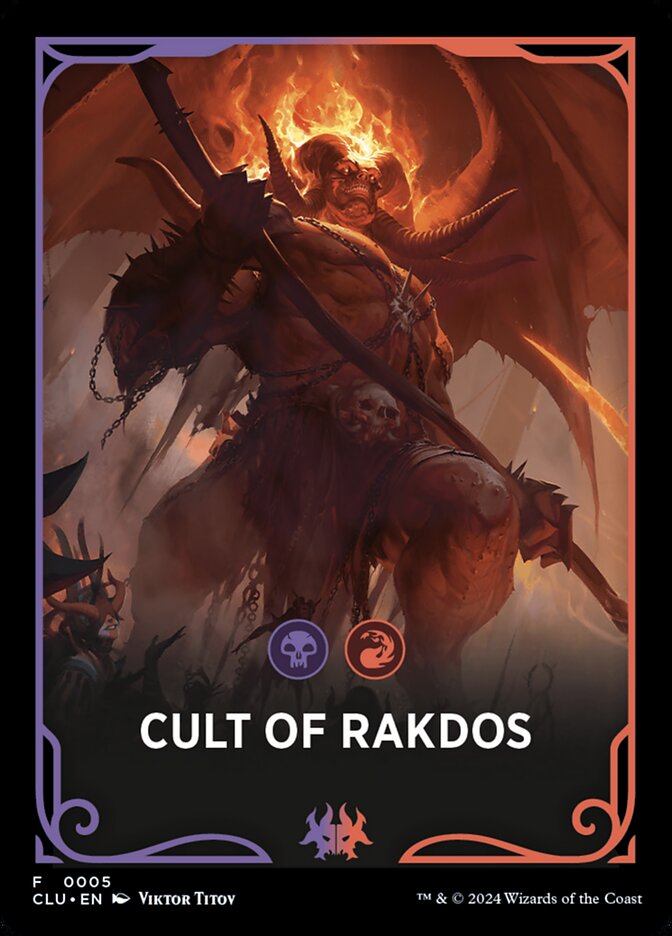 Cult of Rakdos Theme Card