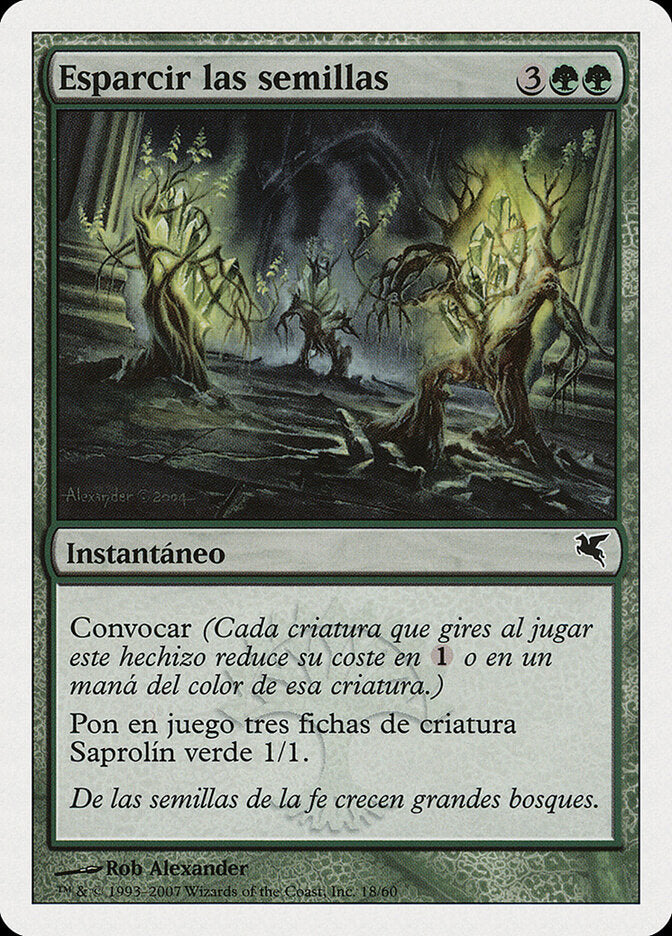 Scatter the Seeds (Spanish) - "Esparcir las semillas"