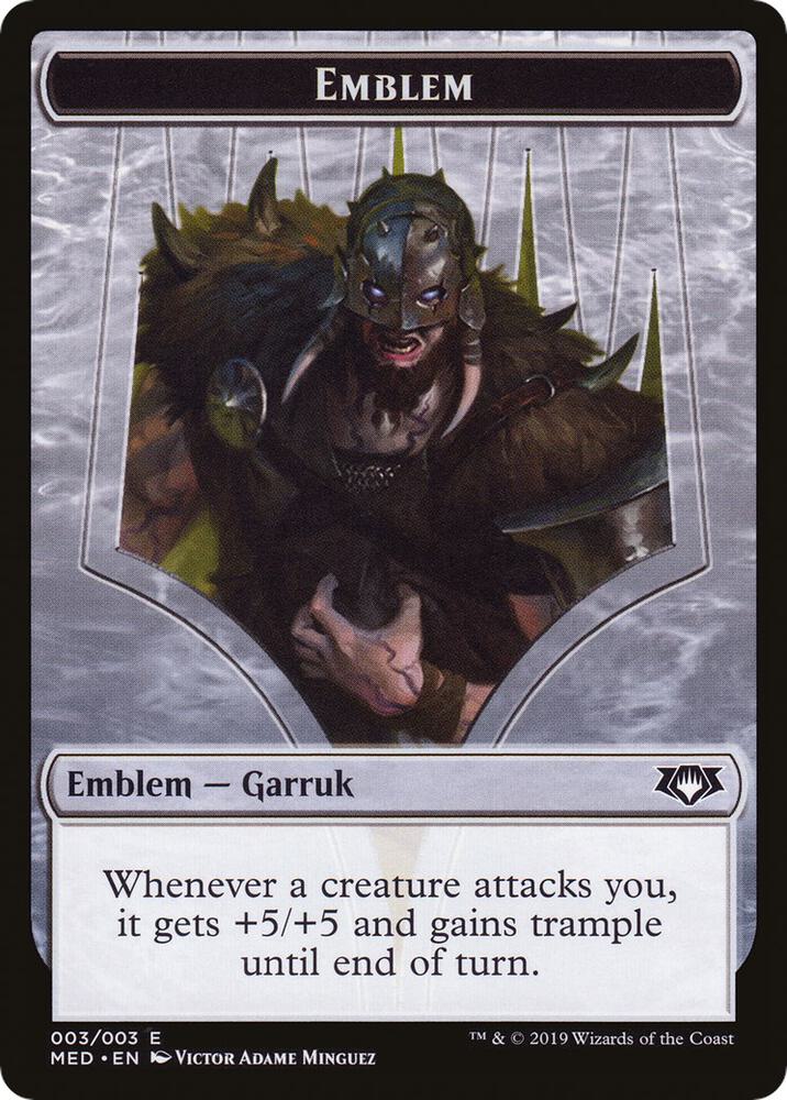 Emblem - Garruk, Apex Predator