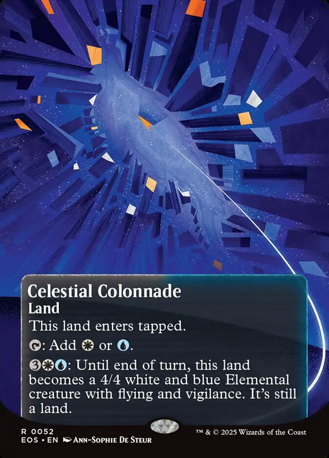Celestial Colonnade (0052) (Borderless)