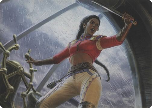Sisay, Weatherlight Captain (Art Series)