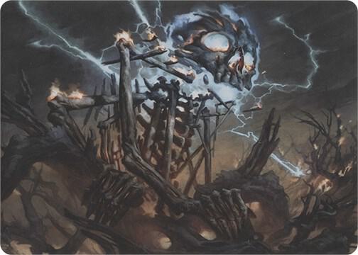 Lightning Skelemental (Art Series)