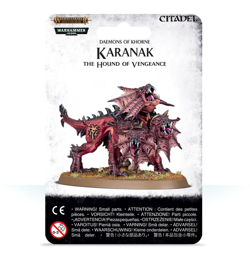 Warhammer: Age of Sigmar - Daemons of Khorne - Karanak: The Hound of Vengeance