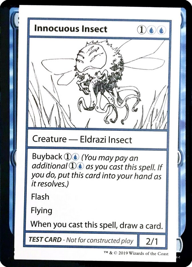 Innocuous Insect (No PW Symbol)