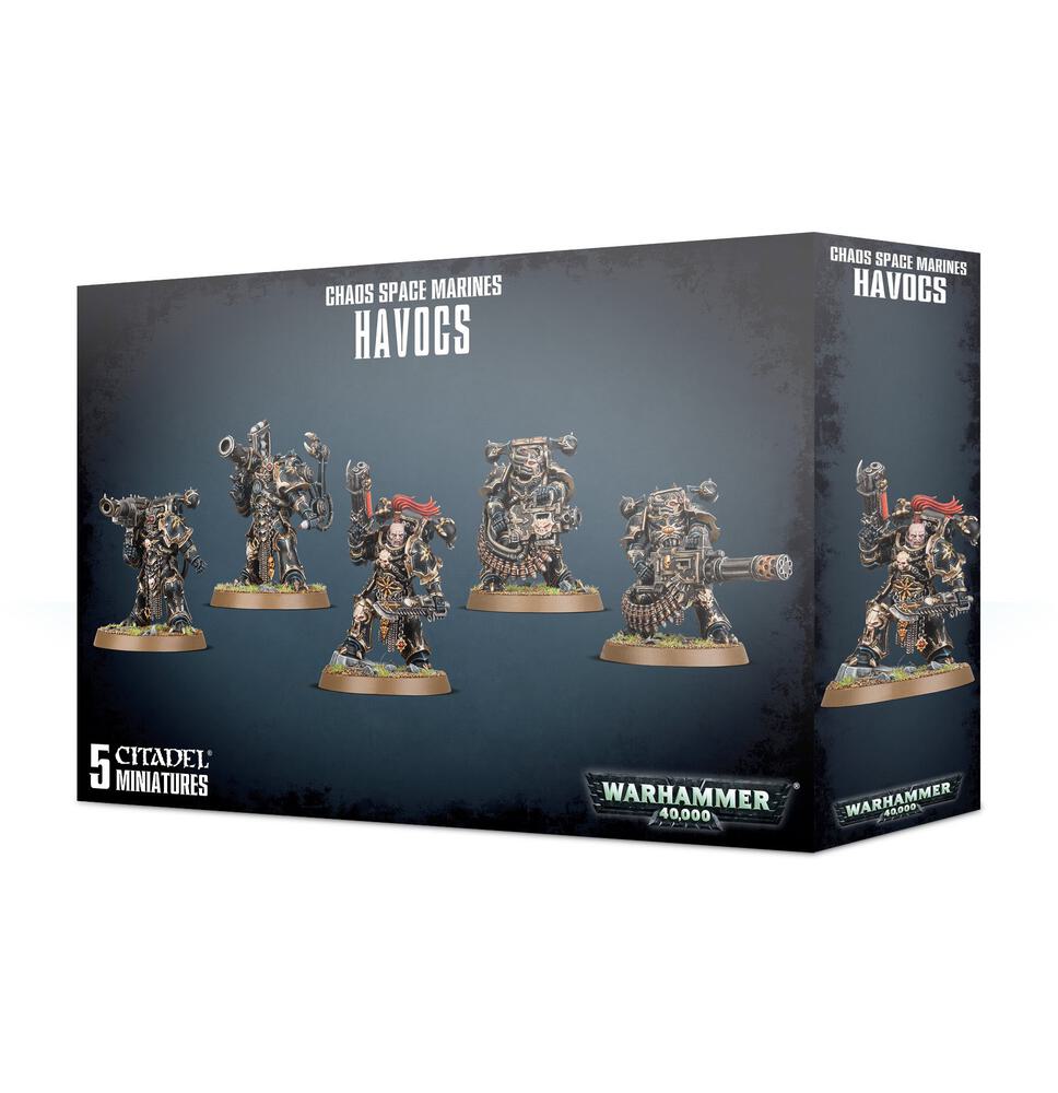 Warhammer: 40K - Chaos Space Marines Havocs