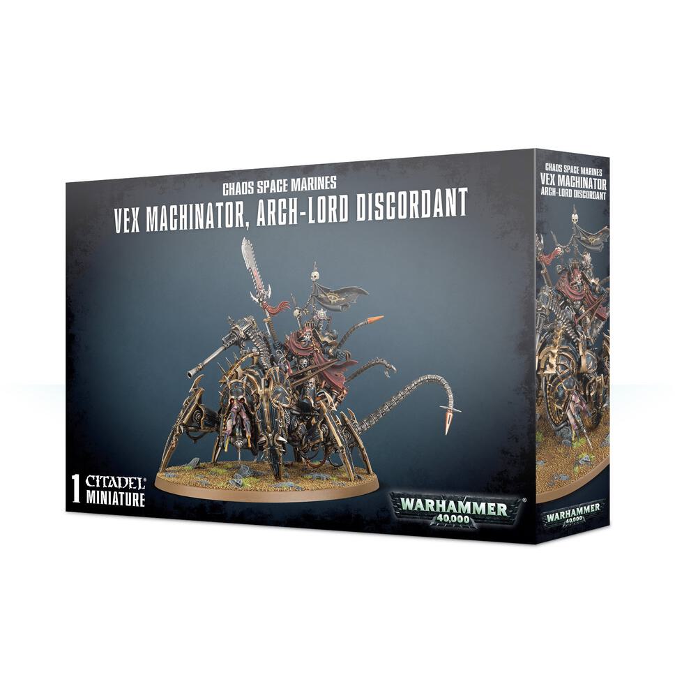 Warhammer: 40K - Chaos Space Marines Vex Machinator, Arch-Lord Discordant