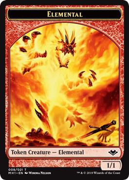 Elemental (008) // Elephant Double-Sided Token