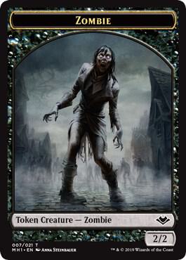Zombie // Emblem - Wrenn and Six Double-Sided Token