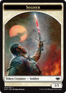Soldier // Spider Double-Sided Token