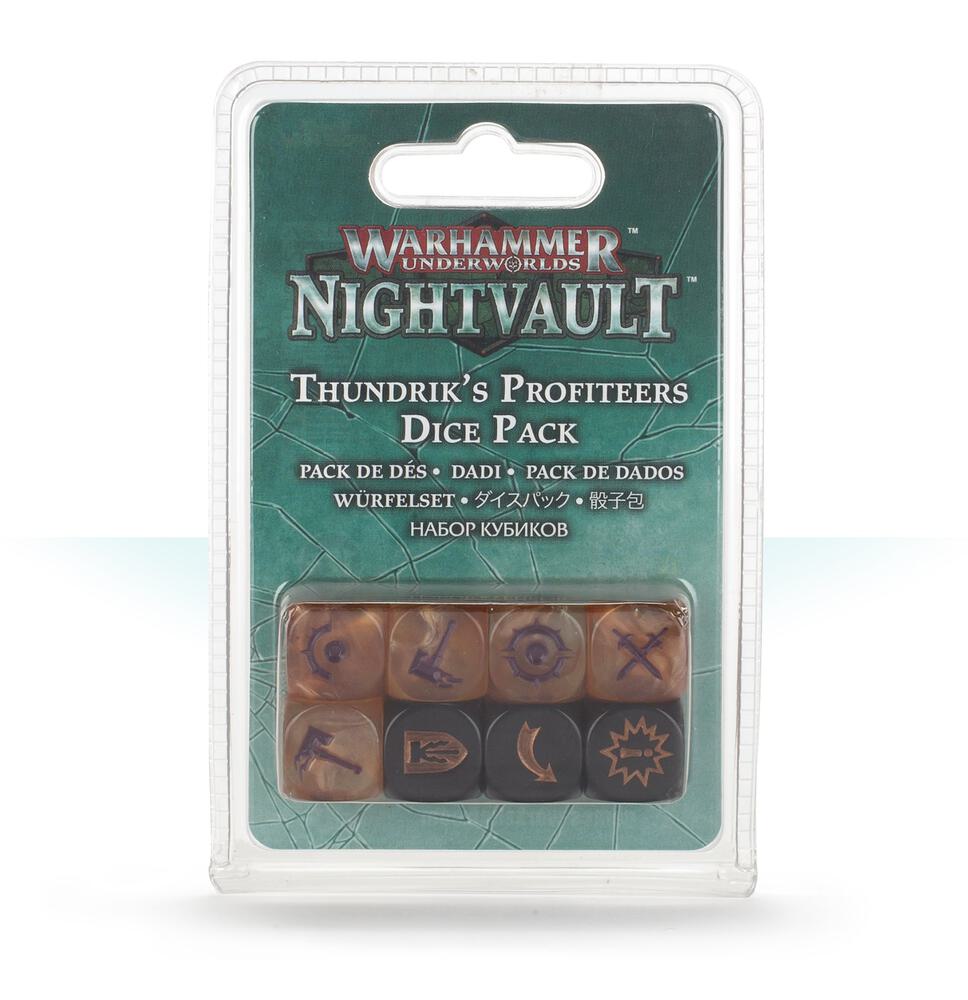 Warhammer: Underworlds - Thundrik's Profiteers Dice Pack (8-Pack)