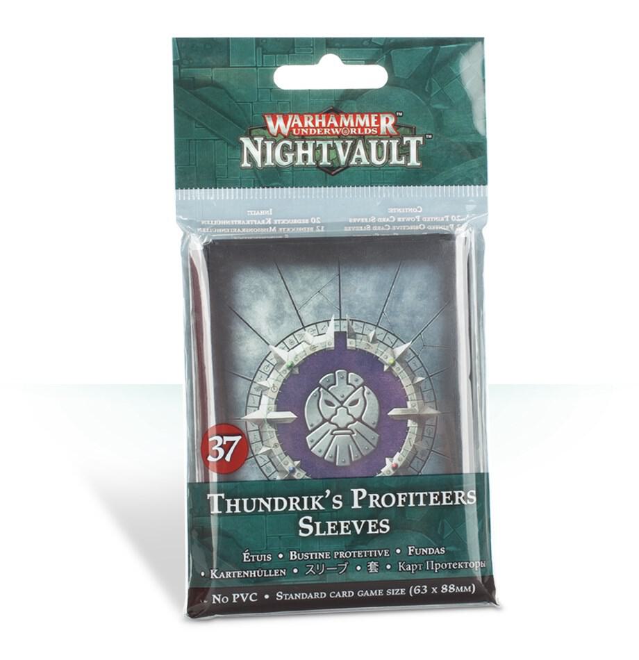 Warhammer: Underworlds - Nightvault: Thundrik's Profiteers Sleeves (37-Pack)
