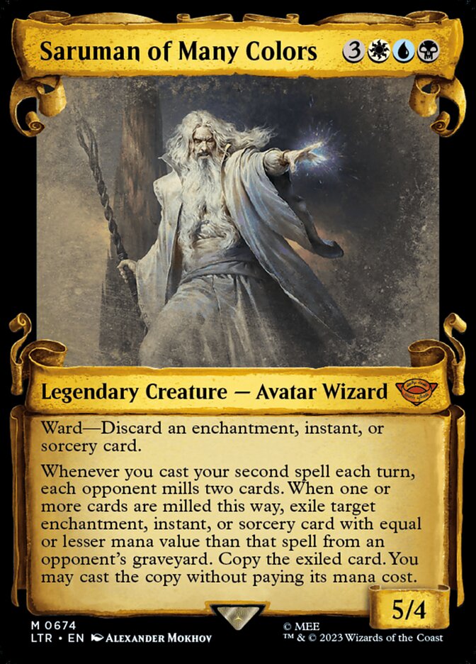 Saruman of Many Colors (Showcase Scrolls)