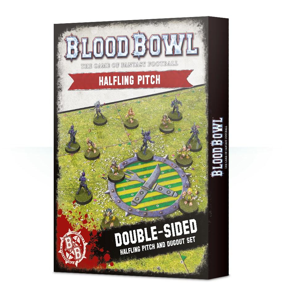 Blood Bowl: Halfling Pitch and Dugouts