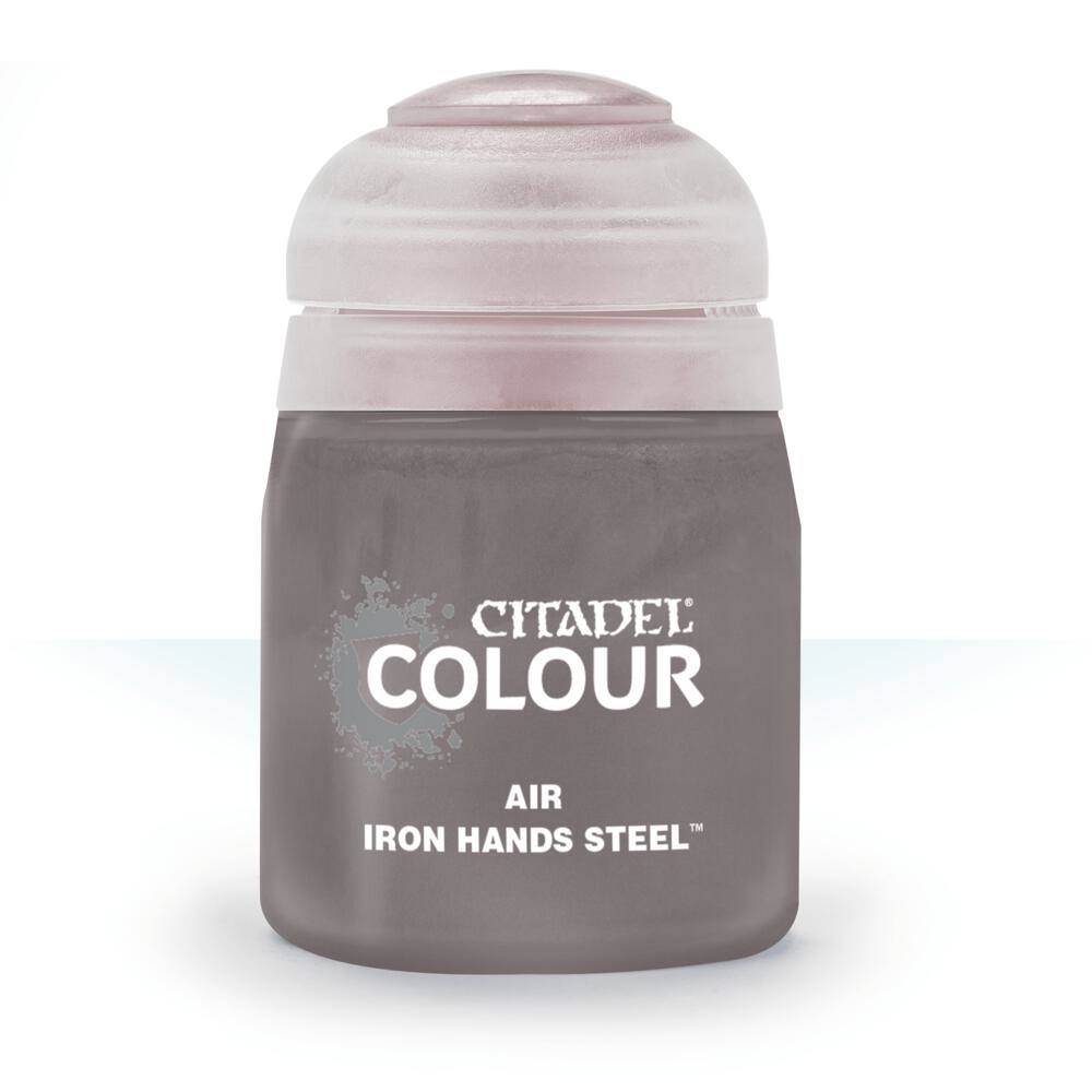 Citadel Airbrush Paint: Iron Hands Steel (24ml)
