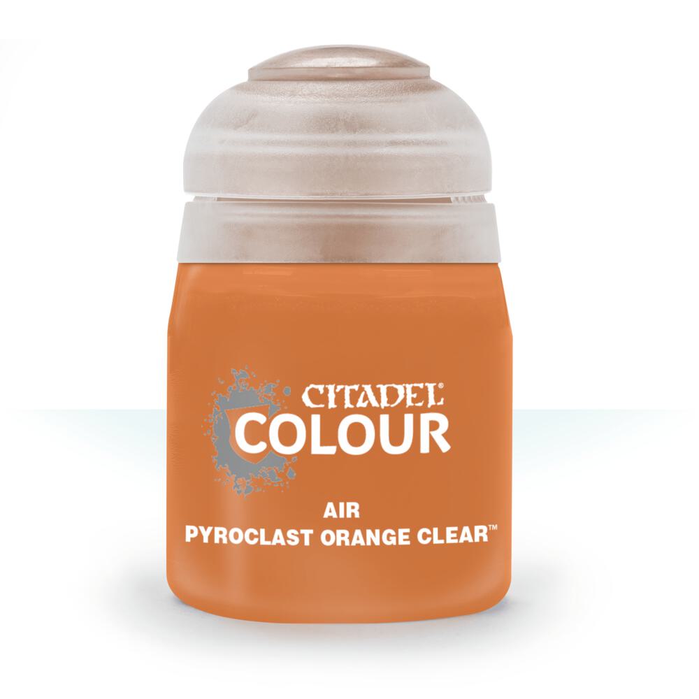 Citadel Airbrush Paint: Pyroclast Orange Clear (24ml)