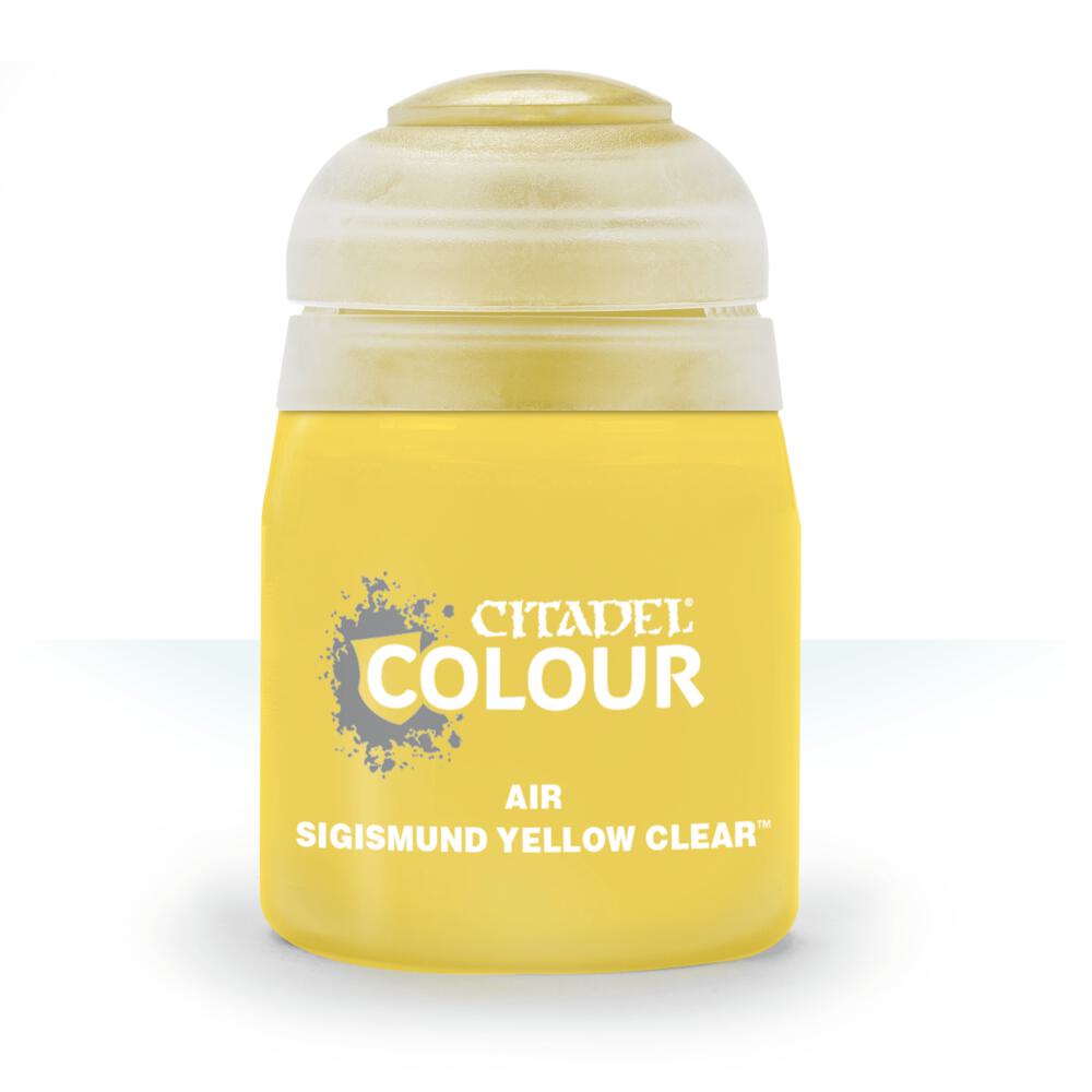 Citadel Airbrush Paint: Sigismund Yellow Cl (24ml)