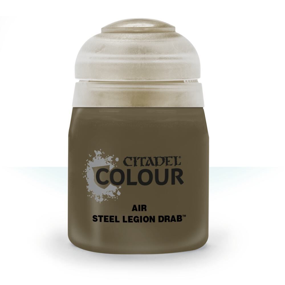 Citadel Airbrush Paint: Steel Legion Drab (24ml)