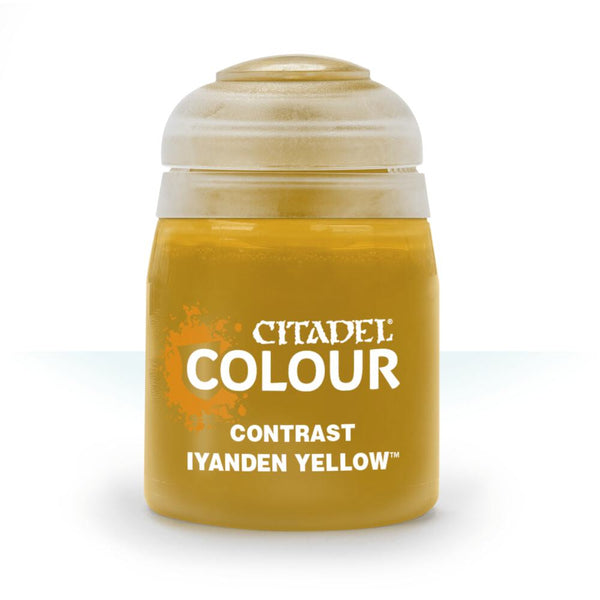 Citadel Contrast Paint: Iyanden Yellow (18ml) - Games Workshop