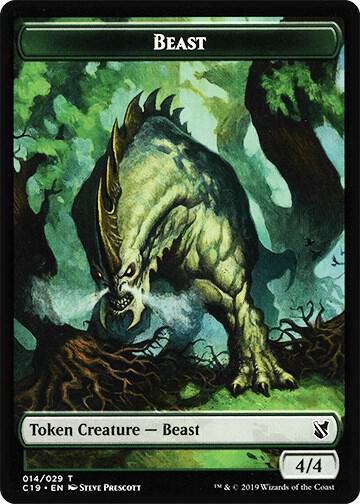 Beast (014) // Wurm Double-Sided Token