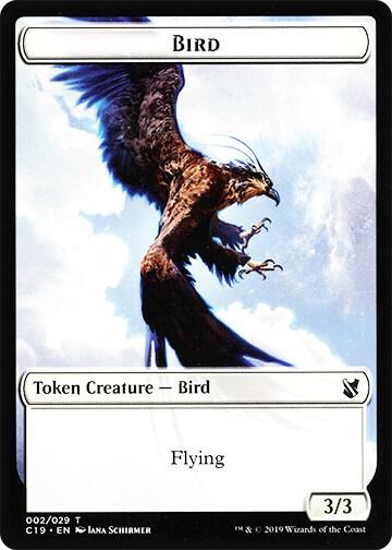 Bird (002) // Sculpture Double-Sided Token