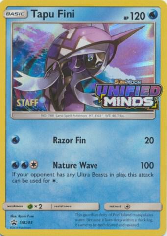 Tapu Fini - SM203 (Prerelease) [Staff]