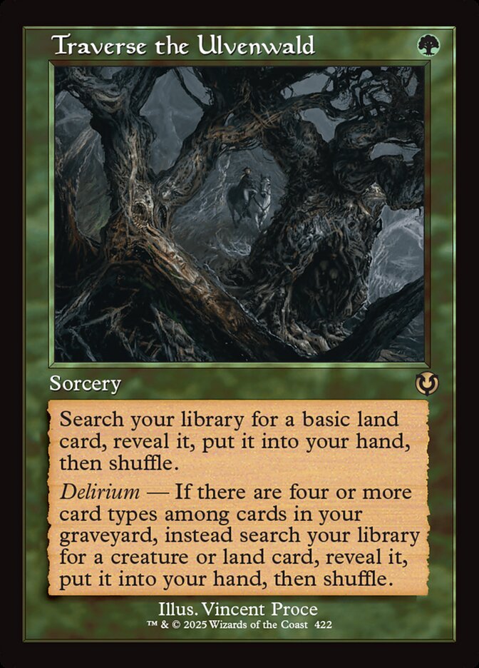 Traverse the Ulvenwald (Retro Frame)