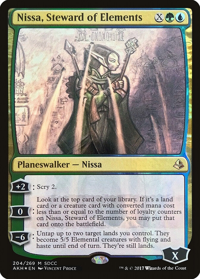 Nissa, Steward of Elements (SDCC 2017 Exclusive)