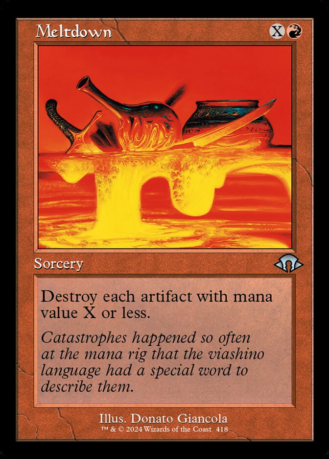 Meltdown (Retro Frame)