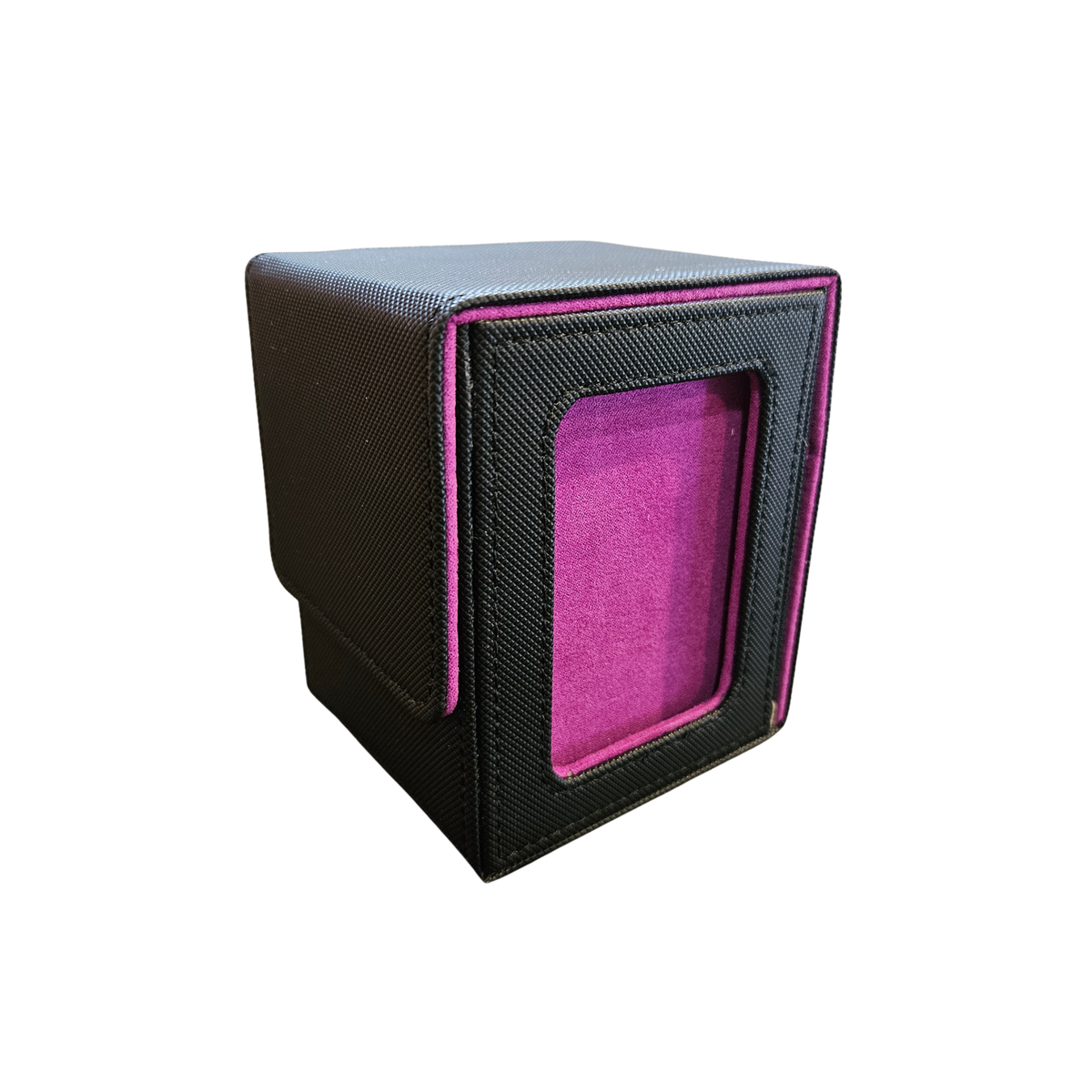 Premium Leather Deck Box with Window