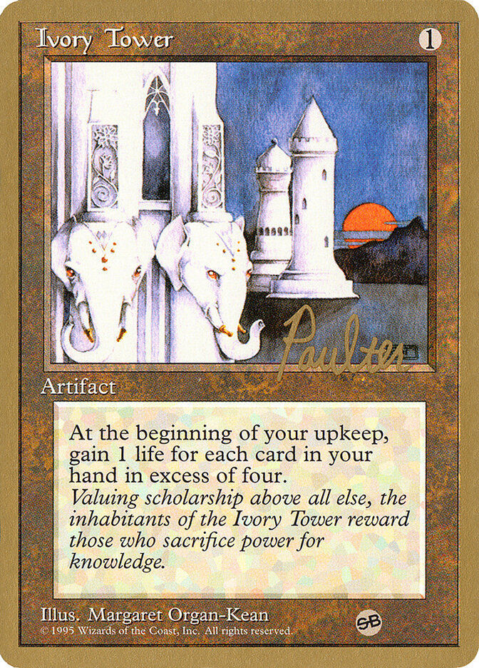 Ivory Tower - 1996 Preston Poulter (4ED) (SB)