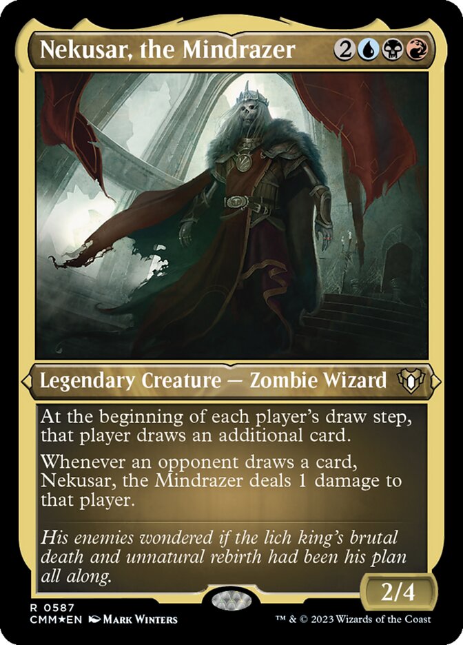 Nekusar, the Mindrazer (Foil Etched)