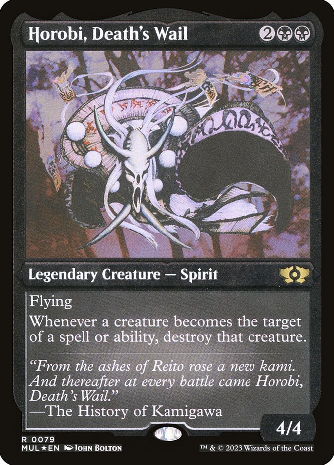 Horobi, Death's Wail (Foil Etched)
