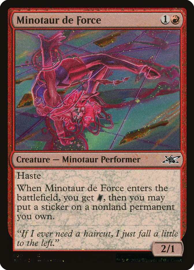 Minotaur de Force (Galaxy Foil)