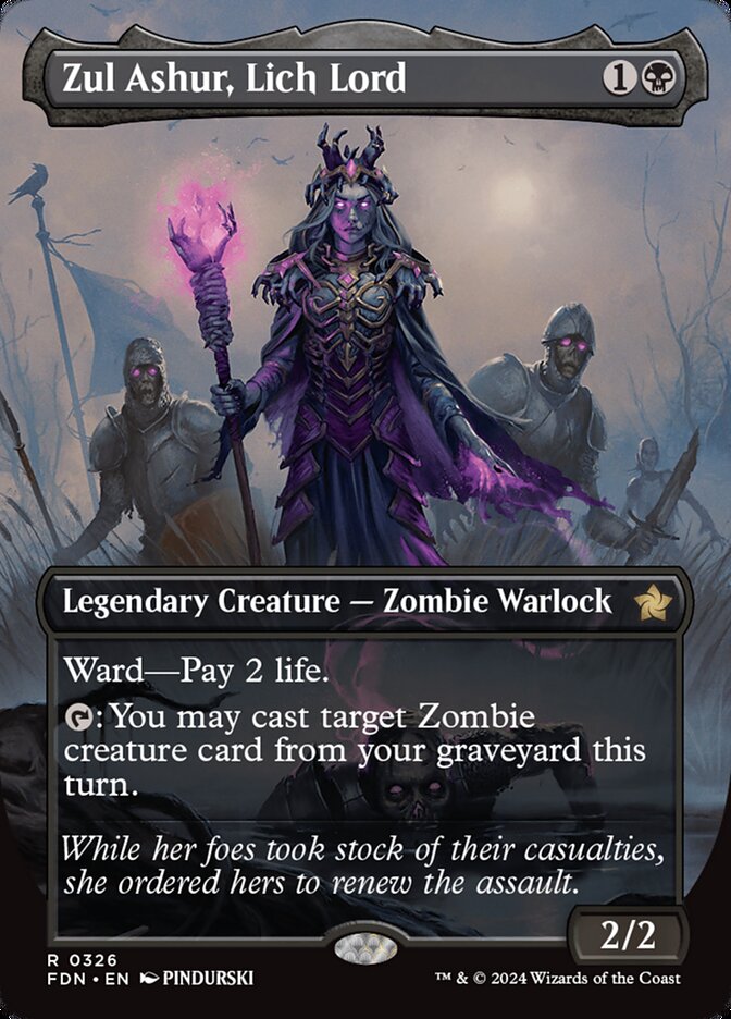Zul Ashur, Lich Lord (Borderless)