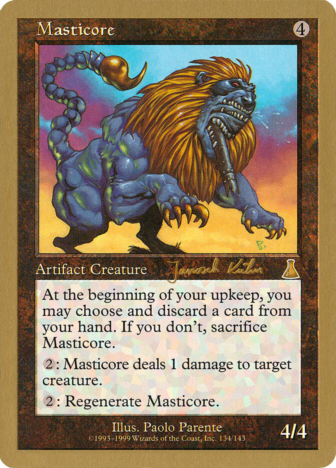 Masticore - 2000 Janosch Kuhn (UDS)