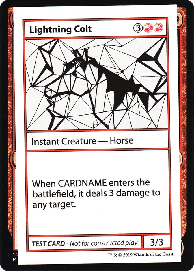 Lightning Colt (No PW Symbol)