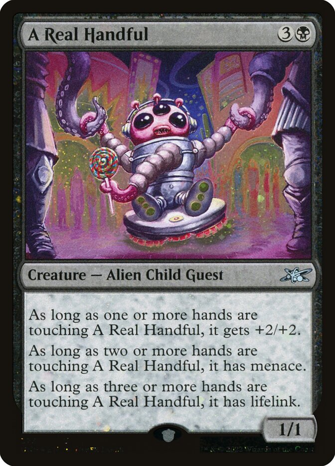 A Real Handful (Galaxy Foil)