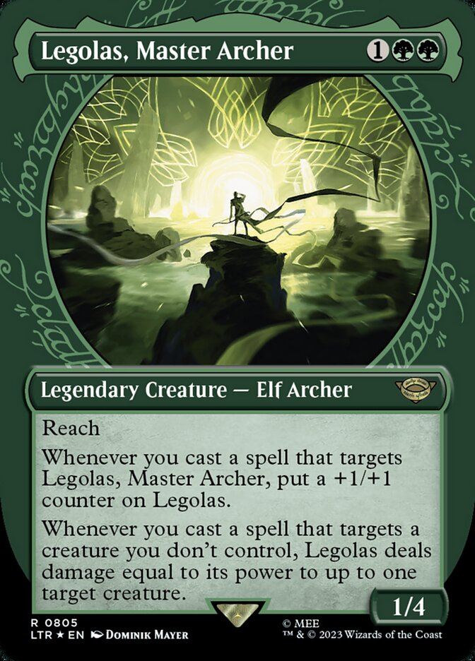 Legolas, Master Archer (Showcase) (Surge Foil)