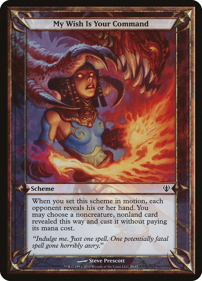 My Wish Is Your Command (Archenemy)