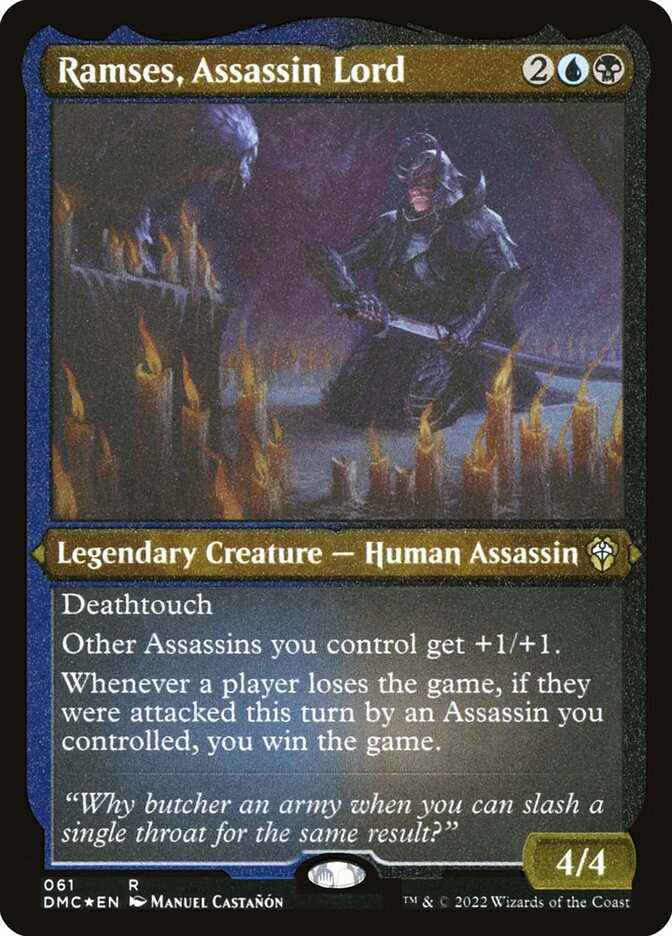 Ramses, Assassin Lord (Foil Etched)