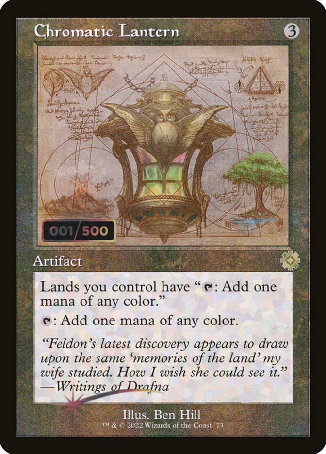 Chromatic Lantern (Schematic) (Serial Numbered)