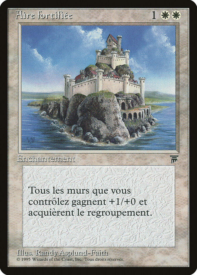 Fortified Area (French) - "Aire fortifiee"